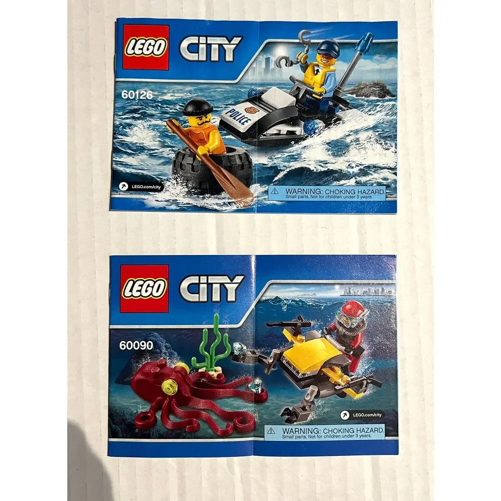LOT of LEGO CITY Instruction Manuals ONLY (no legos) Lot #7